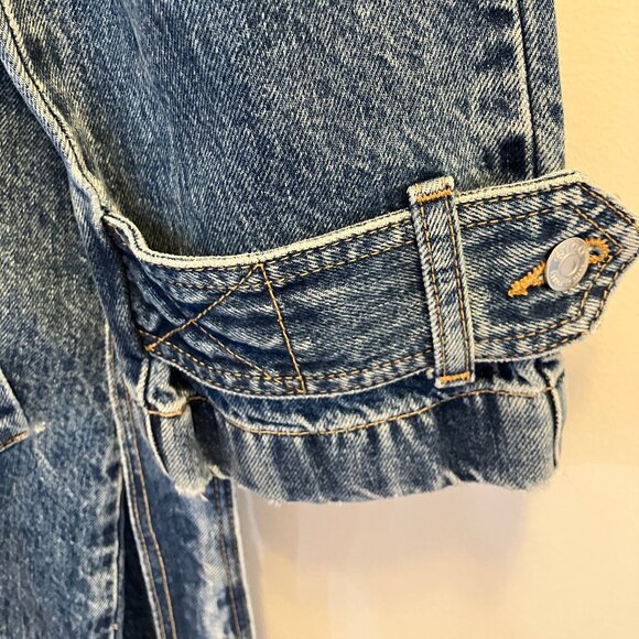 NWT Etica Jaques Denim Trench Coat (Medium Wash) - Picture 13 of 16